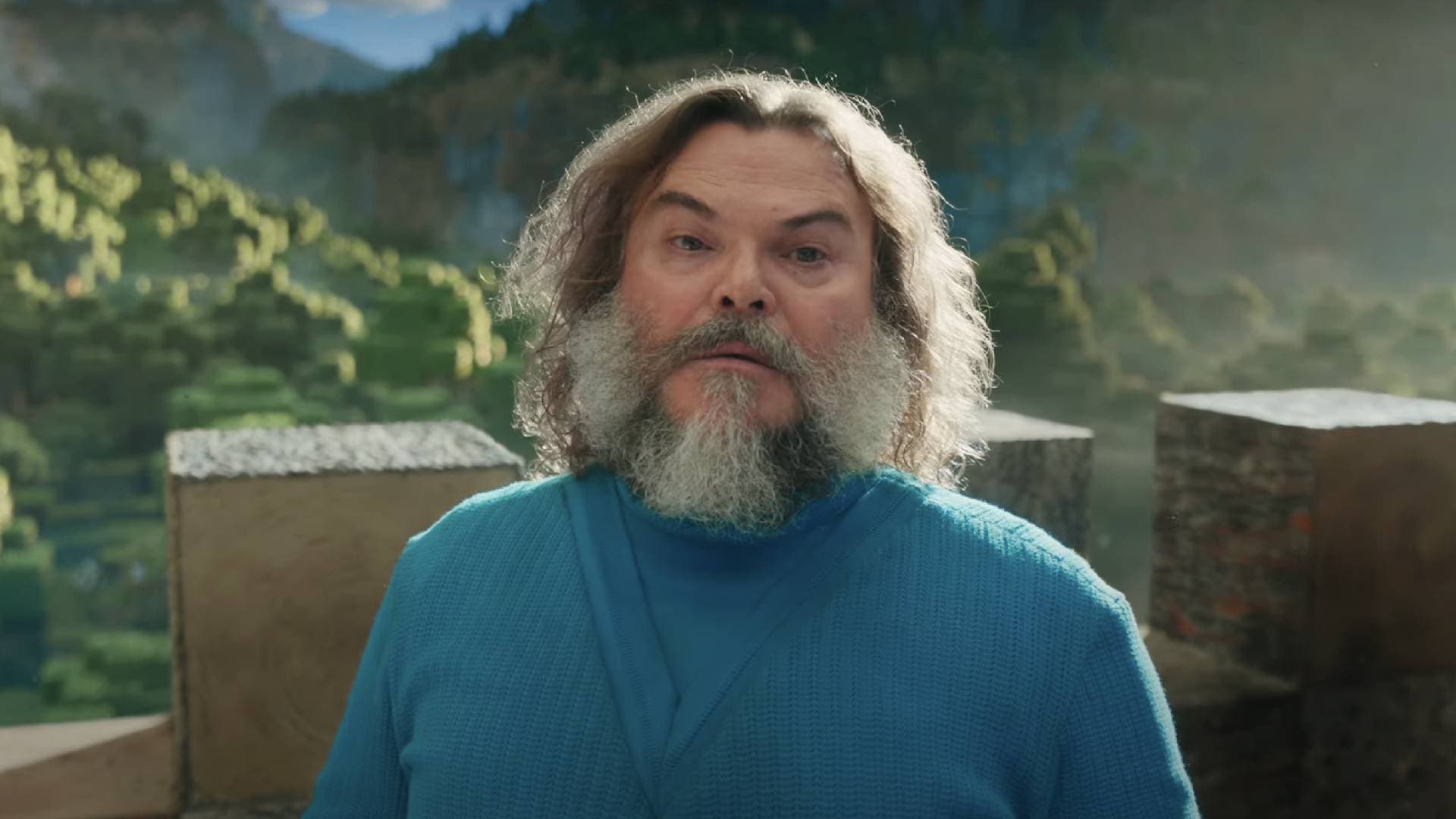 Jack Black as Steve in Netflix A Minecraft Movie adaptation